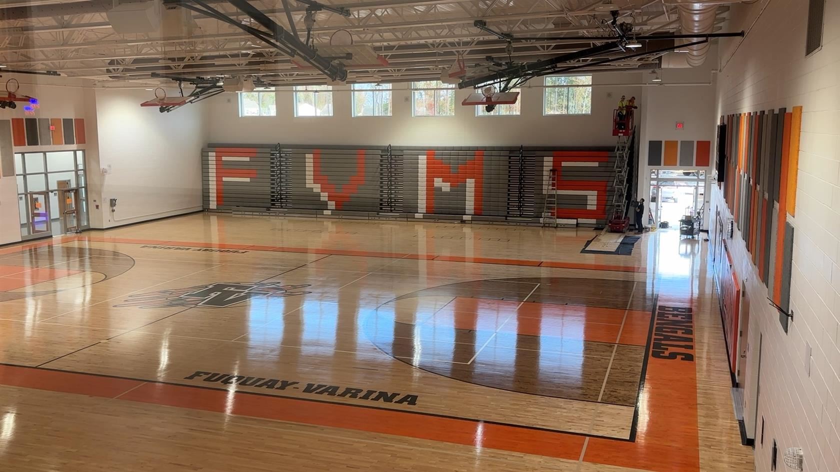 The FVMS gymnasium
